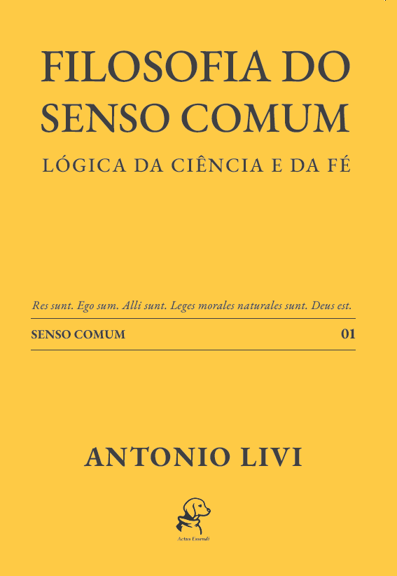 Filosofia do senso comum - Pré-venda - 20% de desconto e frete grátis no CUPOM "prevenda"